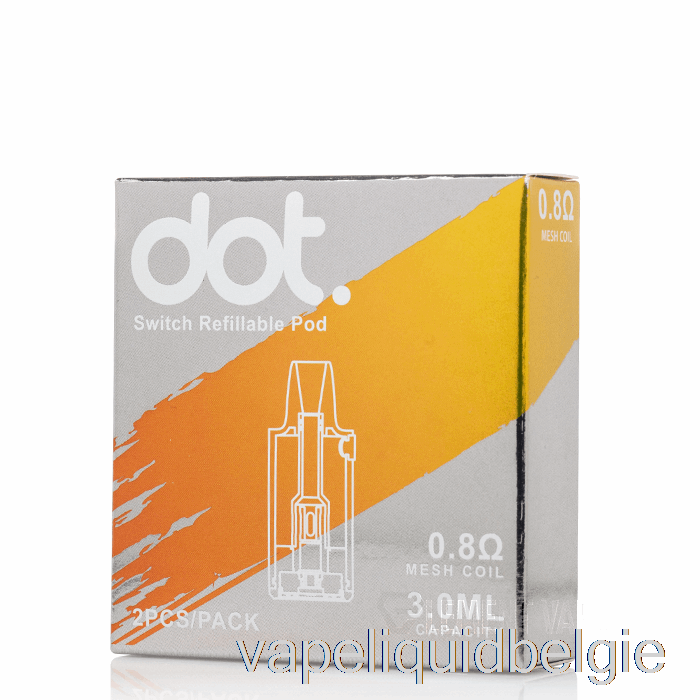 Vape Vloeistof Dotmod Schakelaar Vervangende Pods 0.8ohm Pods